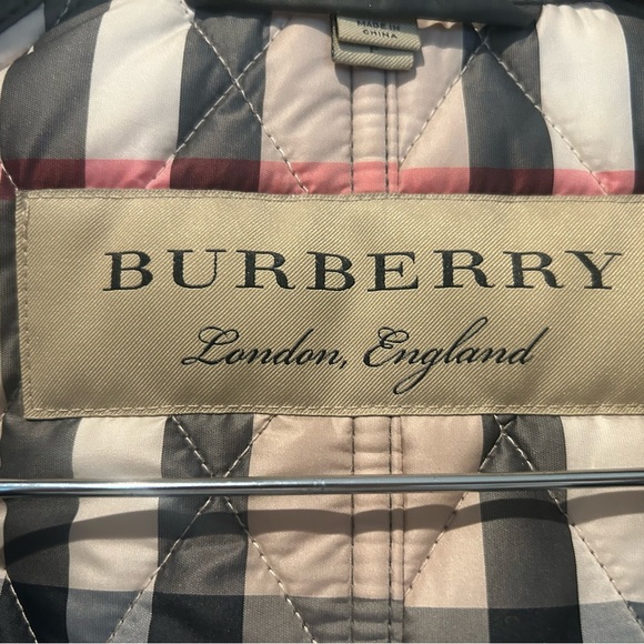 Burberry Brit Quilted Coat in Olive - Picture 5 of 6